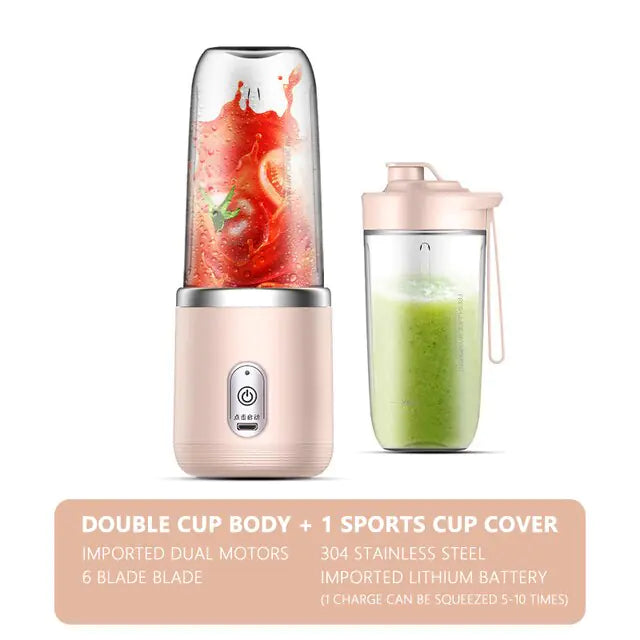 Portable Blender with 6 blades